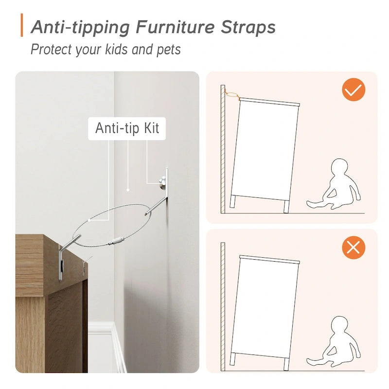 Meuble TV blanc de style rustique avec 3 tiroirs, pour 1 à 2 personnes