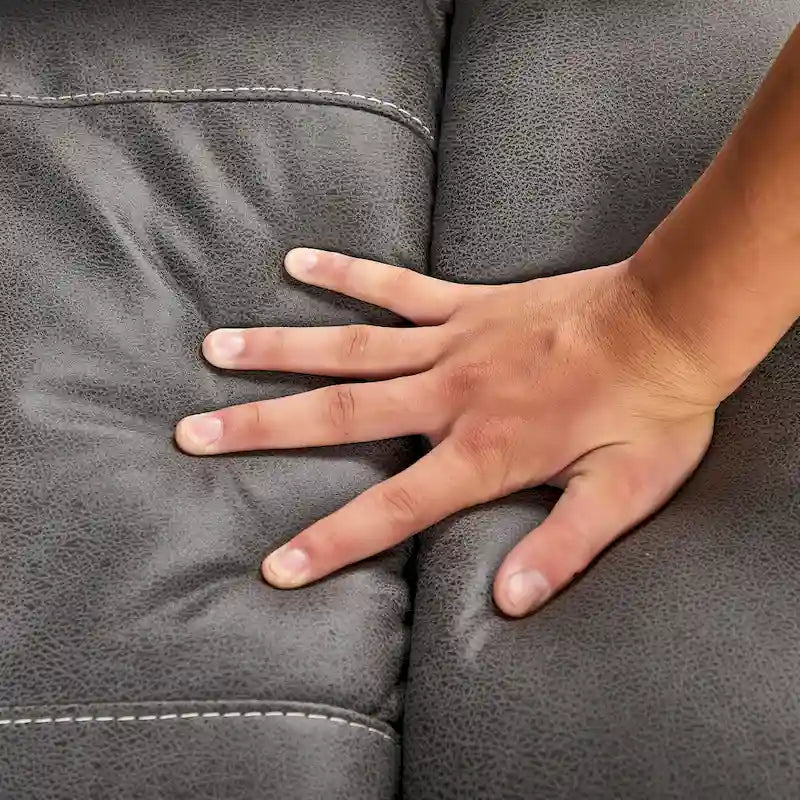 Fauteuil inclinable, pivotant et berçant motorisé, une place, jaune/brun/gris
