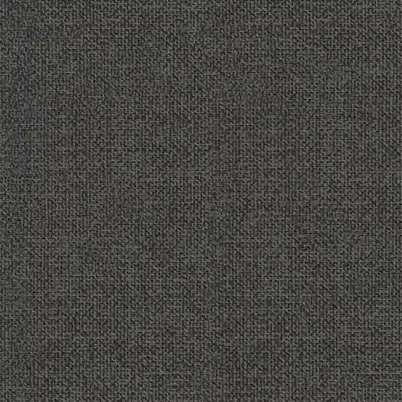Meuble de rangement 2 tiroirs en tissu noir/gris et blanc/gris, montage par 1 personne