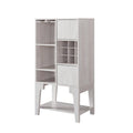 Buffet 4 étagères contemporain Cregg avec casier à vin Furniture of America