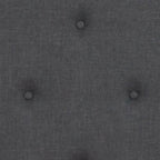 Cadre de lit plateforme capitonné – Gris foncé / Beige / Gris clair / Noir, Simple/Double/Queen/King, 1-2 personnes
