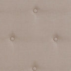 Cadre de lit plateforme capitonné – Gris foncé / Beige / Gris clair / Noir, Simple/Double/Queen/King, 1-2 personnes