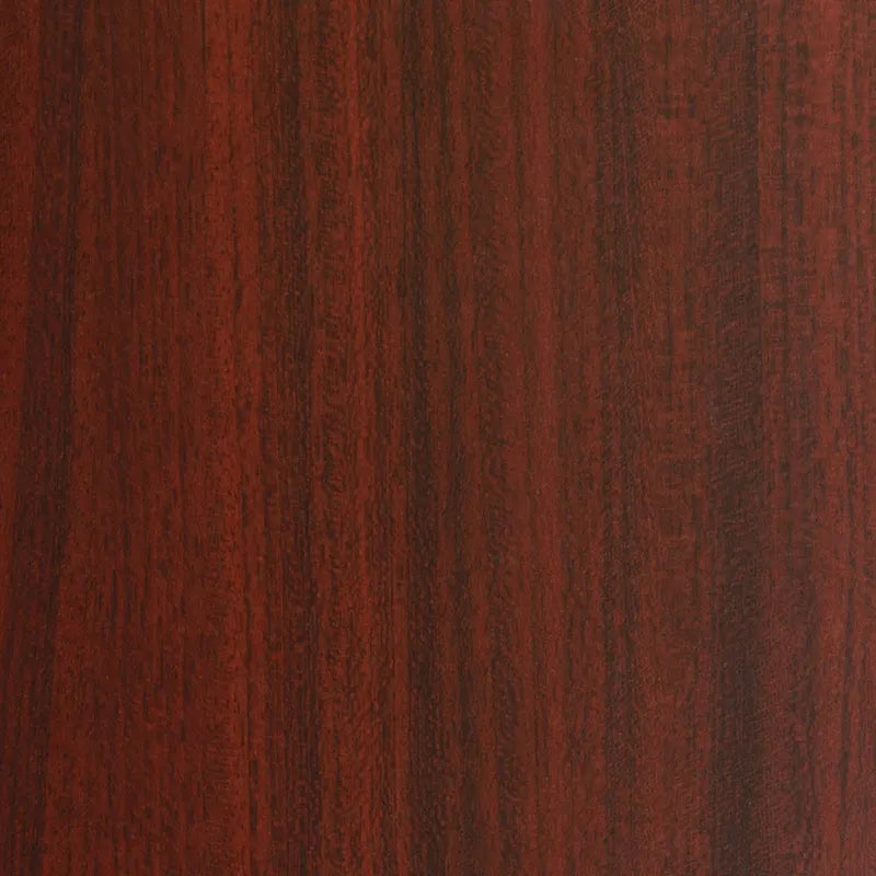 Bureau à piédestal simple 42 po – Acajou / Cerisier / Gris cendré, 1 place