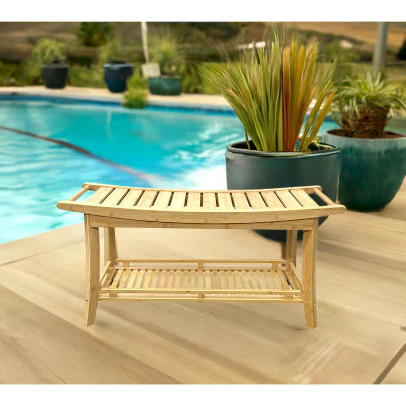 Banc de spa Premier 39 en bambou massif