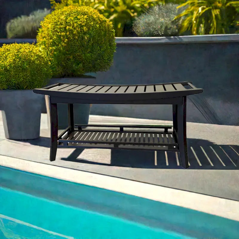Banc de spa Premier 39 en bambou massif
