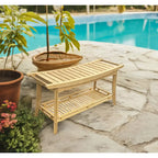 Banc de spa Premier 39 en bambou massif
