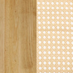 Table à manger 6 places Warm Pine Boho Rotin